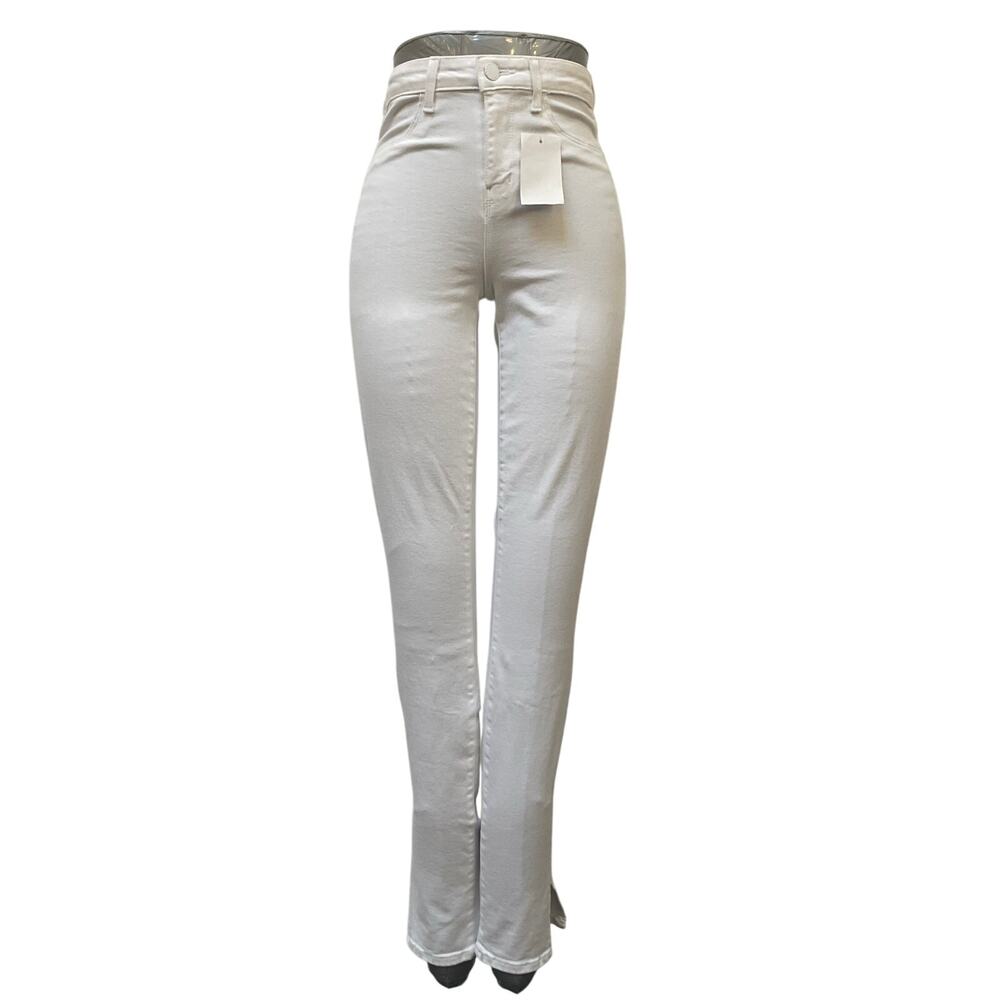 NWT L'agence White Skinny Jeans Women's Size 24